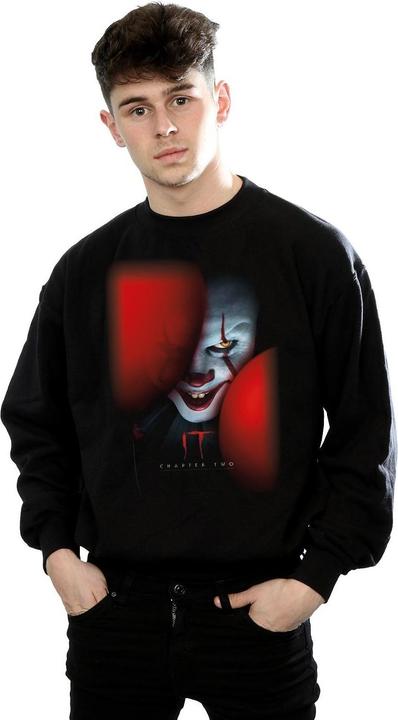 Actual product image Universal Textiles Mens Pennywise Behind The Balloons Sweatshirt (L)