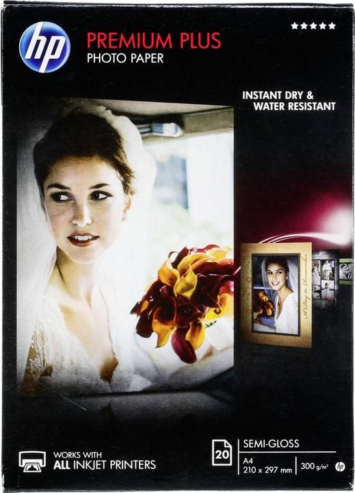 Productafbeelding HP CR673A Halfglanzend fotopapier (300 g/m², A4, 20 x)