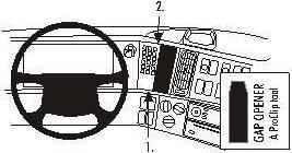Immagine prodotto Brodit 853189 Supporto per auto Volvo serie FH/FM/NH