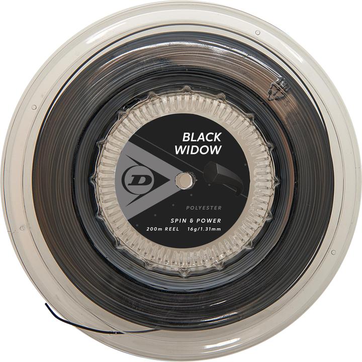 Image du produit Dunlop Cordes pour tennis Black Widow 1.31mm 200m