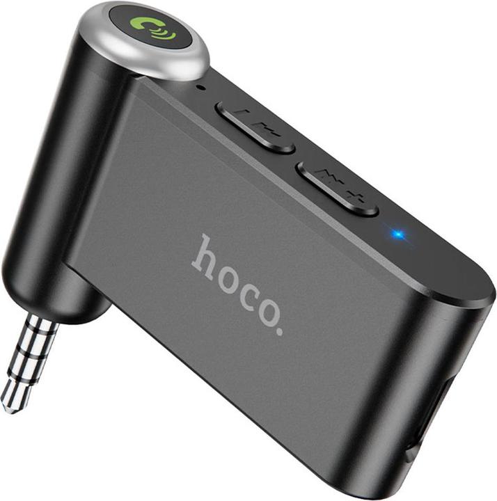 Image du produit Hoco - Audio Adapter Bluetooth Magic Music (E58) - Aux Jack 3.5mm - Black (Emetteur & Récepteur)