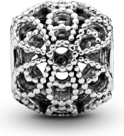 Image du produit Pandora Charm Fleur ajouré perlé (Argent)