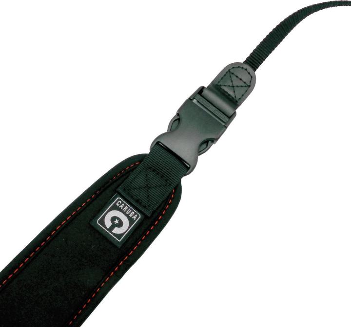 Image du produit Caruba Camera Neckstrap Comfort + Quick release (Noir + Rouge) (Sangle d'épaule)