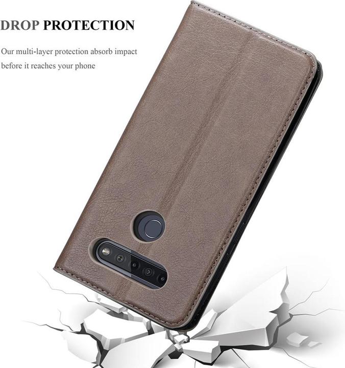 Produktbild Cadorabo Book Invisible Magnet Cover (LG K51s)