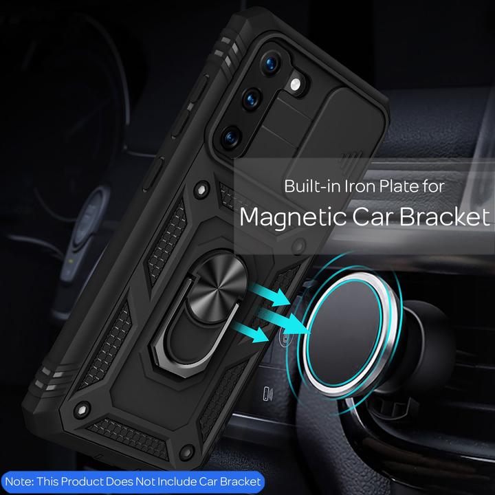 Actual product image Nalia Shockproof military style ring cover (Samsung Galaxy S21)