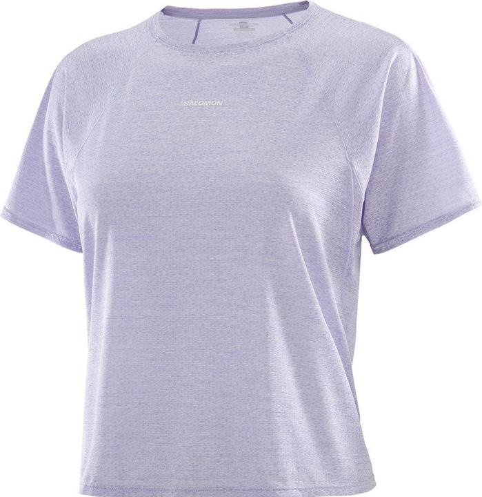Actual product image Salomon Shkout Air Crop SS Tee (L)