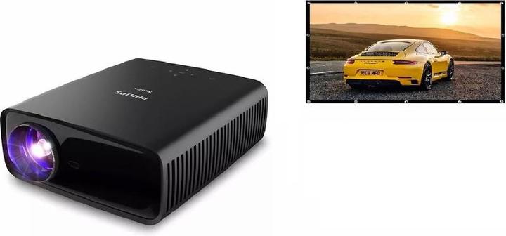 Actual product image Philips NeoPix 320 Full HD LED projector - Inclusief 100 inch scherm - Wi-Fi - Bluetooth - Automatic keyston (Full HD)