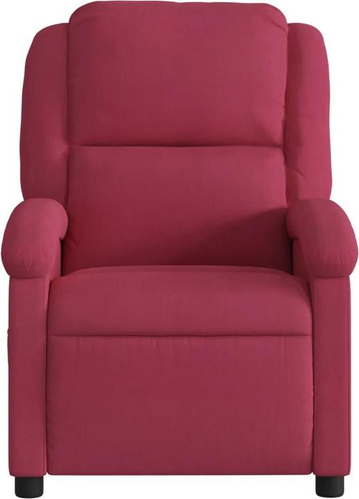 Actual product image VidaXL Recliner chair electric velvet