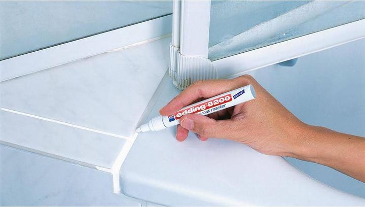 Actual product image Edding 4-8200-1-1050 (White, 4 mm, 1 x)