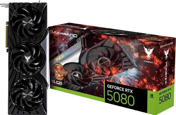 Produktbild Gainward RTX5080 Phoenix GS 16GB GDDR7 HDMI 3xDP (16 GB)