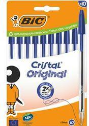 Actual product image Bic Cristal (Transparent, 10 x)