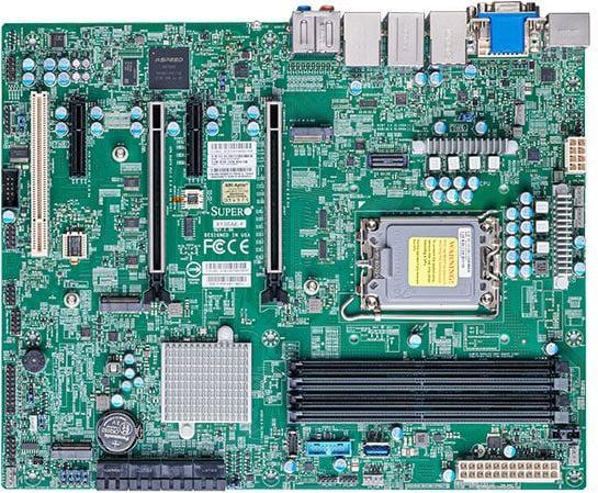 Actual product image Supermicro X13SAE-F (LGA 1700, Intel W680, ATX)