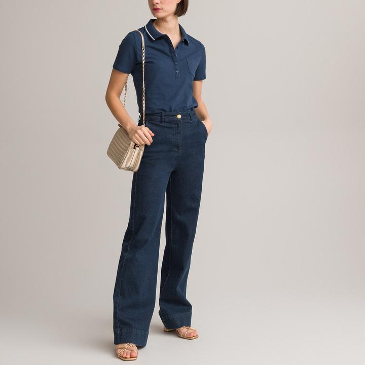 Produktbild Anne Weyburn T-Shirt mit Polokragen (40)