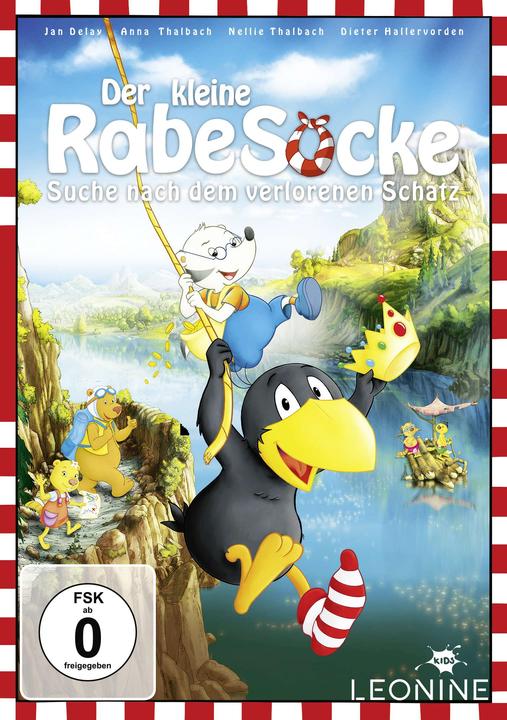 Produktbild Leonine Der kleine Rabe Socke - Suche nach dem verlorenen Schatz (DVD, 2019)