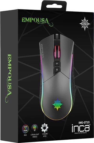 Actual product image Inca RGB 7D MACRO keys for PROFESYONEL games (Cable)