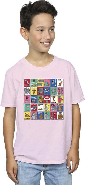 Produktbild Tom & Jerry Grid Squares TShirt Jungen (140, 146)