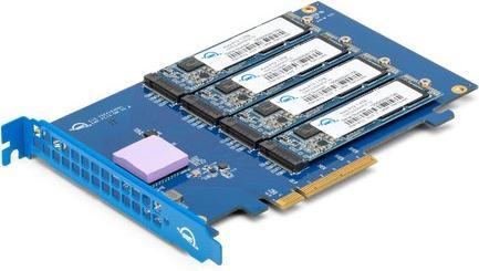 Produktbild OWC 0TB Accelsior 4M2 PCIe M.2 NVMe SSD Adapter Card