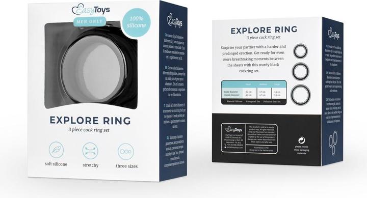 Immagine prodotto Easytoys Set di calze in silicone (4.20 cm)