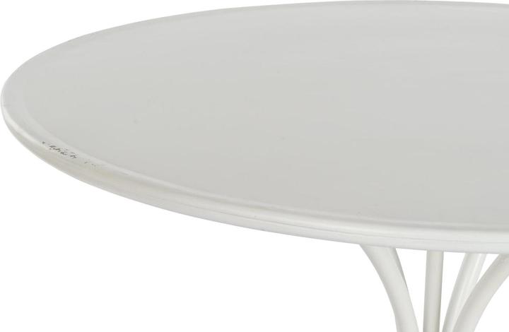 Actual product image DKD Home Decor Side table 81 x 81 x 81,5 cm Metal White