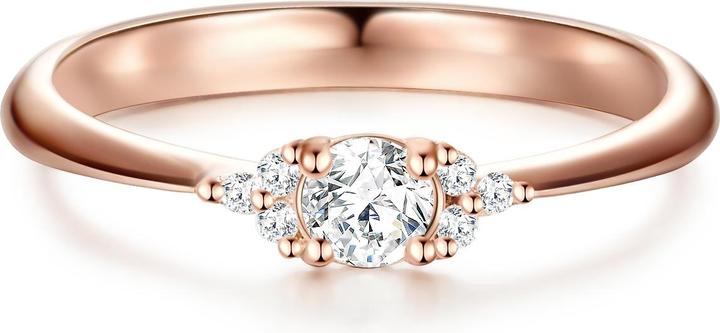 Produktbild Trilani Damen Sterling Silber Zirkonia roségold - 11198 (53, 925 Silber)