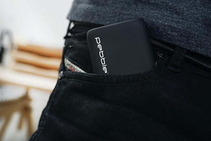 Produktbild veho Pebble PZ10 - Schwarz - Universal - Rechteck - Lithium Polymer (LiPo) - 10000 mA (10000 mAh, 12 W, 37 Wh)