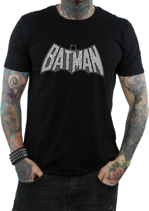 Immagine prodotto Batman Retro Crackle Logo Maglietta Uomo (3XL)