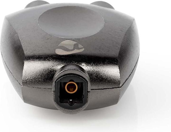 Produktbild Nedis TosLink Adapter, splitter, sluminum - Gray With Metal