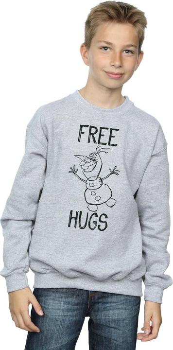 Immagine prodotto Disney Frozen Olaf Free Hugs Felpa Ragazzi (140, 146)