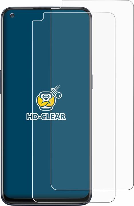 Productafbeelding BROTECT Schutzfolie Displayschutz Displayschutzfolie Folie Klar Transparent (2 Stuk, OnePlus Noord N10 5G)