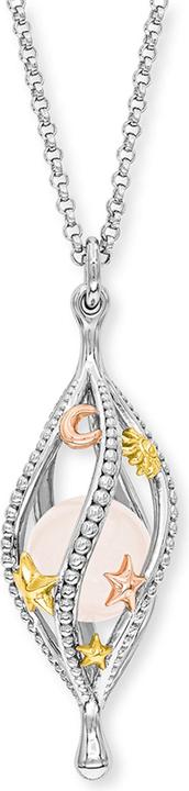 Actual product image Engelsrufer Flower of Life Necklace (925 silver, Coloured stone, 60 cm)