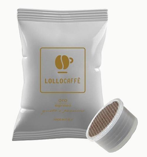 Image du produit Lollo Caffè Capsules de café Oro Lavazza Espresso Point Compatible (100 capsules) (100 x Port.)