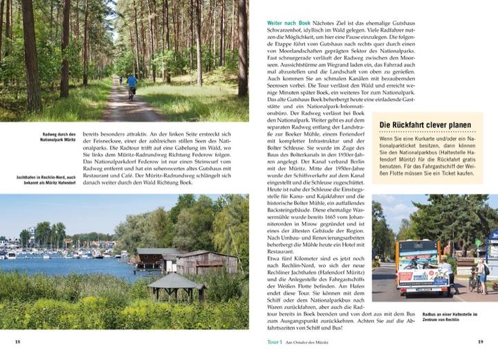Actual product image Radtouren am Wasser Mecklenburgische Seenplatte (German, Hans Zaglitsch, Linda O'Bryan, 2021)