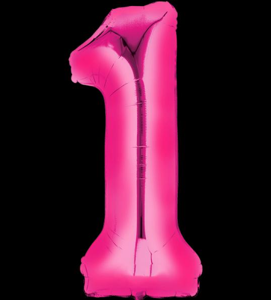 Produktbild Folat Magenta Abbildung Balloon Abbildung 1-86 cm