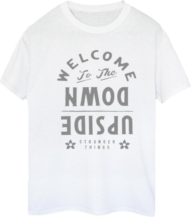 Immagine prodotto Netflix Stranger Things Welcome To Upside Down Maglietta Ampia Donna (XL)