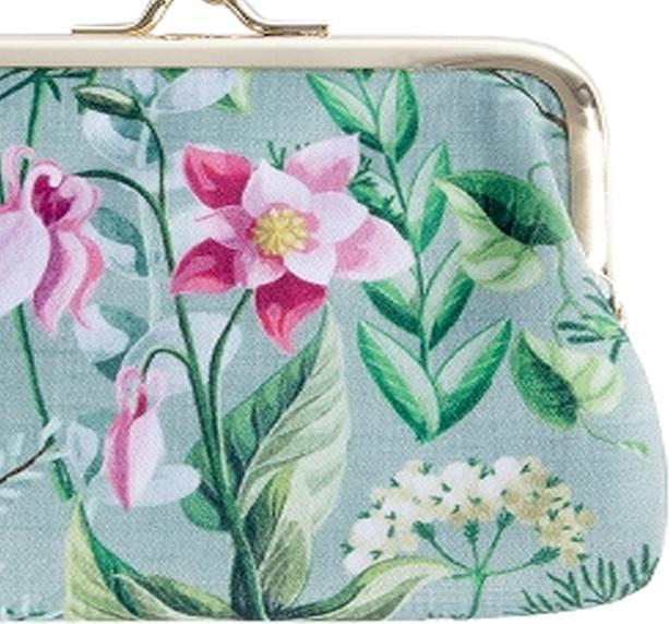 Actual product image Artebene Portemonnaie hellblaue Blüten