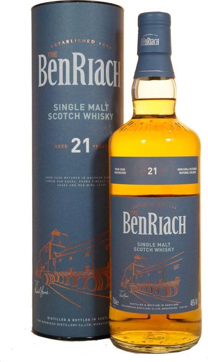 Image du produit BenRiach Le Twenty One 21 ans d'âge (Scotch Whisky, 1 x 70 cl)