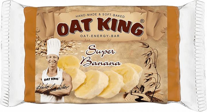 Produktbild Oat King Hafer Energie Riegel Super Banana 10 x 95 g (Super Banana, 10 Stk., 950 g)