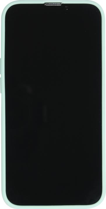 Actual product image PhoneLook Coque Silicone Mat Coeur doré Turquoise (Apple iPhone 15)