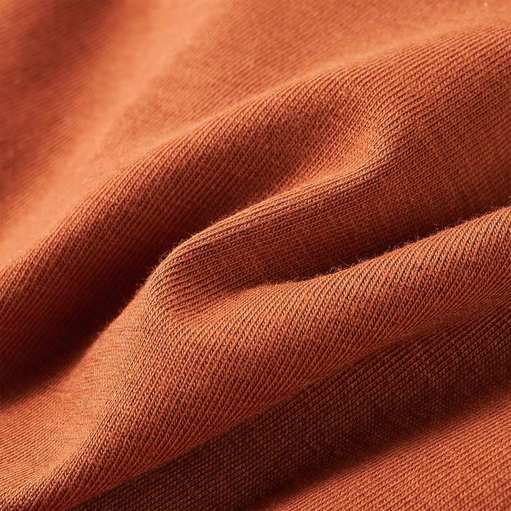 Produktbild VidaXL Kinder-Langarmshirt Cognac 128,Material: 95 % Baumwolle. 5 (128)