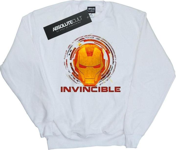 Actual product image Girls Avengers Iron Man Invincible Sweatshirt (116)