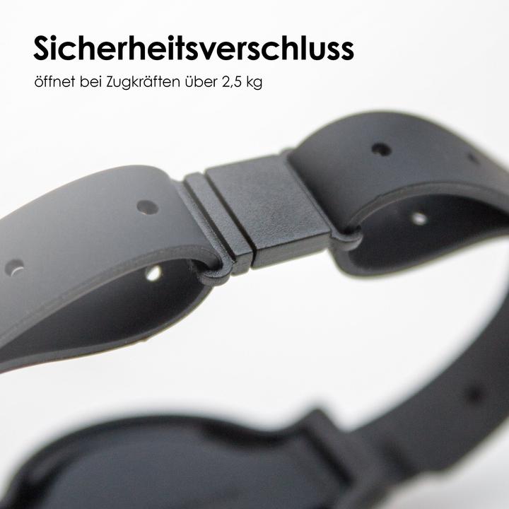 Produktbild LucyBalu NEMO AirTag Katzenhalsband (Silikon) (One Size, Katze, Allgemein)