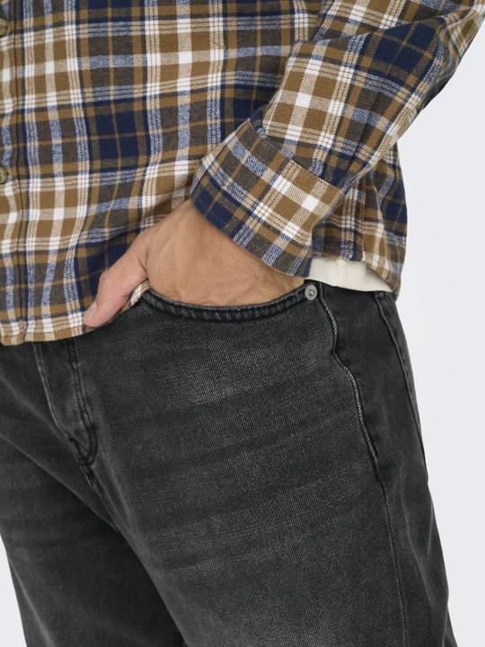 Produktbild Only & Sons Onsyoke Tapered Box Tai Dnm Cbo Noos (W36/L32)