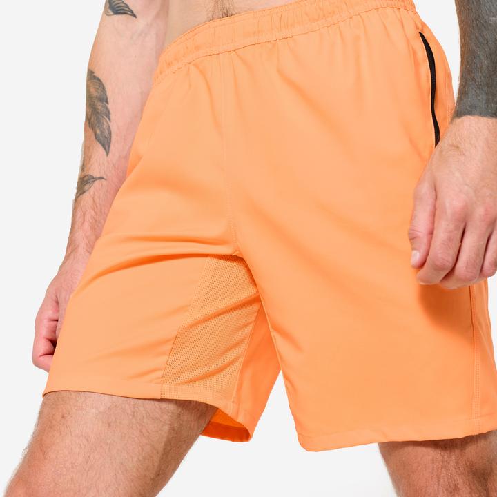 Actual product image Domyos Shorts Reissverschlusstaschen - orange (XL)