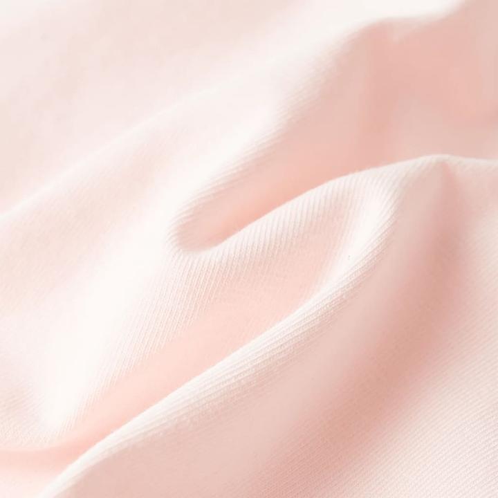 Actual product image VidaXL Children's T-shirt with ruffled sleeves pale pink 104.Material (104)