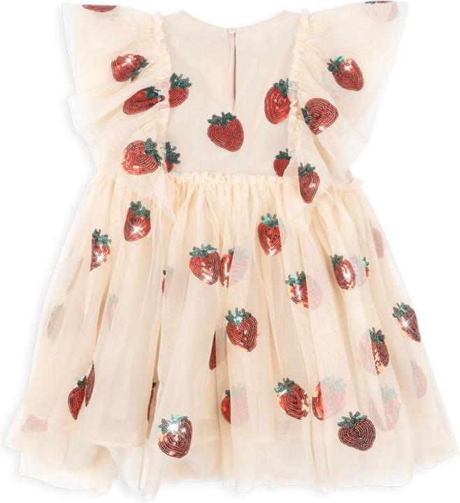 Produktbild Konges Slojd Yvonne Fairy Kleid Strawberry (122)