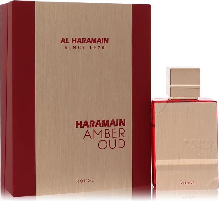 Actual product image Al Haramain Amber Oud Rouge by Eau de Parfum Spray 60 ml (Eau de parfum, 60 ml)