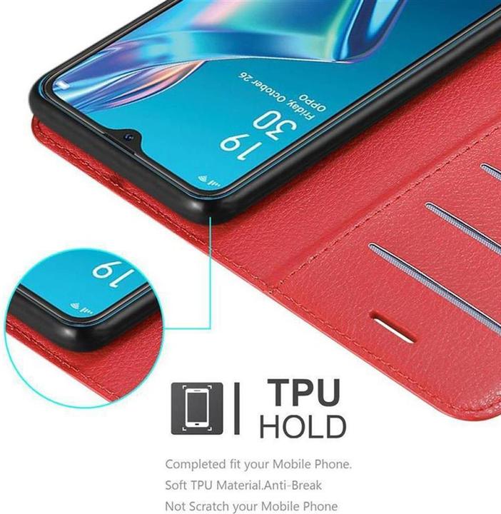 Produktbild Cadorabo Book mit Standfunktion Cover (Oppo A12)