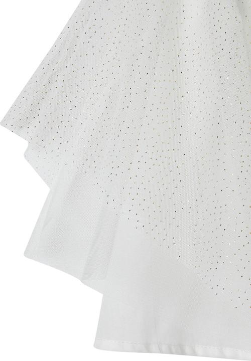 Image du produit Vertbaudet Robe de cérémonie fille avec manches papillon (110)