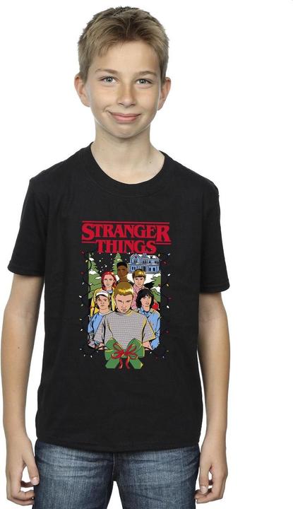 Image du produit Netflix - T-shirt STRANGER THINGS CHRISTMAS POSTER - Garçon (128)