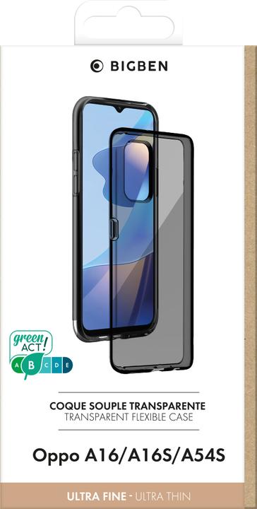 Image du produit Komsa Dėklas BIGBEN do OPPO OA16/S/54S TRANSPARENT (Oppo A16s, Samsung A54, Oppo A16)